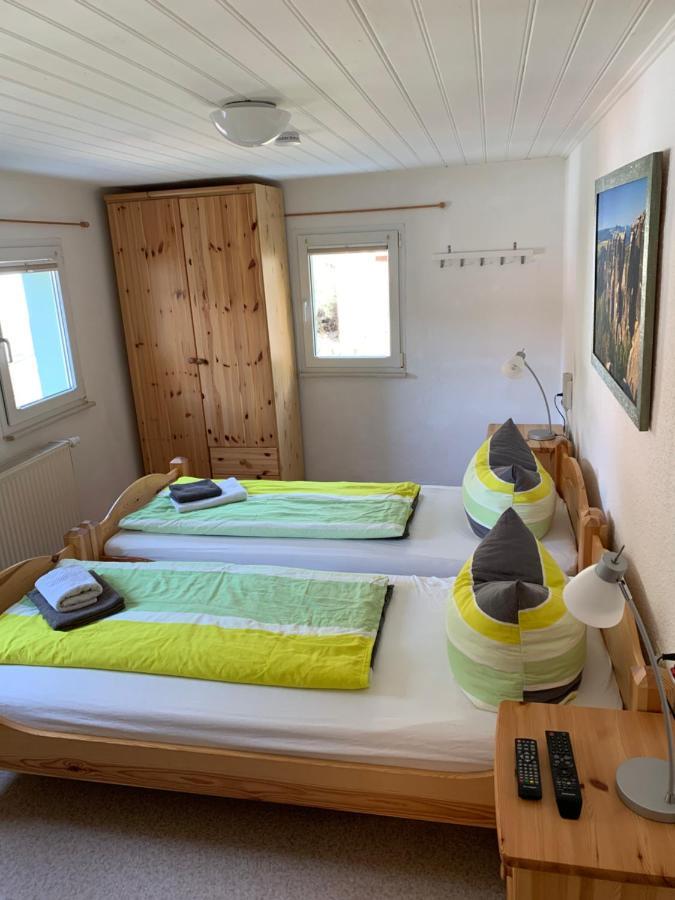 Hotel Haus Bergfriede Bad Schandau Zewnętrze zdjęcie